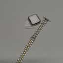 Watch Bands for Apple Watch Women 49mm/45mm/44mm/42mm/46mm(Series 10) Stylish Zircon Bracelet Elastics Jewelry Strap Metal Chain for iWatch Series 10 9 8 7 6 5 4 3 2 1 Ultra 2/1 SE