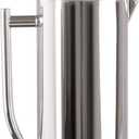 Frieling Double-Walled Stainless-Steel French Press Coffee Maker, Polished, 36 Ounces