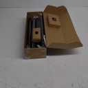 KAMANINA Black Curtain Rod 32 to 144 Inch (2.6-12 Feet), 1 Inch Heavy Duty Curtain Rods for Windows, Modern Adjustable Drapery Rods with End Cap (32"-144")