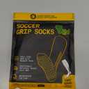 Lux Dual Grip Socks - Soccer Grip Socks for Men and Women. GripArray Performance & Comfort White