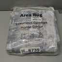 Door Mat, Front Indoor Doormat 32"x48" Non Slip Entryway Rug Indoor, Washable Small Rug for Bedroom Kitchen Bathroom Laundry Low Profile Throw Rug (2.6x4 Feet,  Blue Forest)