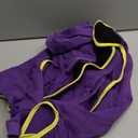 IDOMIK Dog Recovery Suit After Surgery,Long Sleeve Dog Surgical Onesie for Surgery,Soft Breathable Pet Pajamas Anti Shedding,Adjustable Bodysuit Prevent Licking Wound,Cone Collar Alternative (2XL(Chest Girth:29.5"-33.5"), Purple)