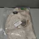 Vampire Mask Scary Zombie Monster Sharp Teeth Mask Halloween Devil Full Head Latex Costume Props for Party (Grey)