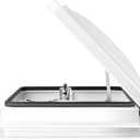 Livpow RV Roof Vent With 12V Fan Reversible 14" x 14"