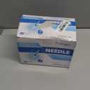 100 Pack Disposable 3ml/cc Lab Syringes with 23Ga 1 Inch Needle Luer Lock, Individually Sealed Packed