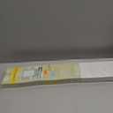 Cordless Light Filtering Mini Blind, 38 x 64 in, Pearl White