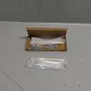 khtumeware 2 Pack 5 inch(128mm) Hole Center Brushed Gold Cabinet Pulls Solid Heavy-Duty Matte Gold Kitchen Cabinet Hardware for Drawers Dressing Table Bathroom Handle