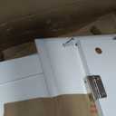 ChooChoo Bathroom Wall Cabinet with 2 Doors, Over The Toilet, 8.8"D x 21.1"W x 24"H, White