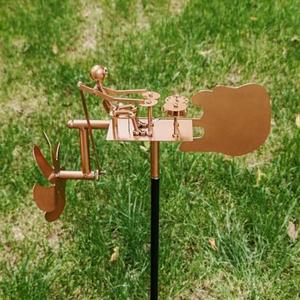 Handmade Metal Drummer Windmill, Wind-Powered Kinetic Sculpture - Percussionist Music Figurine, Rockin Art Spinner for Yard, Lawn, Garden & Patio Decor, Drummer Statue Outdoor Gift Handmade Metal Drummer Windmill, Wind-Powered Kinetic Sculpture - Percussionist Music Figurine, Rockin Art Spinner for Yard, Lawn, Garden & Patio Decor, Drummer Statue Outdoor Gift
