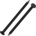 5 inch Hardware Nails, (22pcs) 1 lbs Black Nails, Nails for Hanging Pictures, Long Nails, Wall Nails, Wood Nails