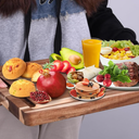 Acacia Wood Cutting Board, 12 Inches By 16 Inches