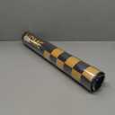 Kitchen Mat Set [2 PCS] Cushioned Anti-Fatigue Kitchen Rugs, Thin Comfort Ergonomic Kitchen Rug for Kitchen, Office, Sink, Floor, Laundry, 24"x16"+24"x36", Black Yellow