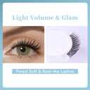 GAQQI Lash Clusters Volume & Wispy Eyelash Clusters 10-14mm Cluster Lashes 120PCS, Cluster Eyelash Extensions C Curve, Ultra-thin & Soft Clear Band False Lashes Wide Band (WING)