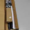 Curved Shower Curtain Rod Adjustable 33-78 Inches Matte Black All Stainless Steel Curved Shower RodShower Curtain Rod for Extra Shower Space for Bathroom, Bathtub, Stall, No Rust, Need to Drill