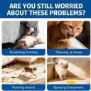 Cat Deterrent Spray, Cat Deterrent for Furniture Protection, Pee Spraying, Excessive Chewing & Scratching Everywhere, Cat Repellent Indoor and Outdoor, Pet-Safe Formula, 5.07 Fl Oz