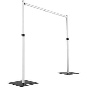 Heavy Duty Backdrop Stand, 10x10ft Pipe and Drape Stand Kit, Adjustable Arch Backdrop Stand, Back Drop Stand for Party Event, Trade Shows & Wedding Decor