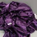 CozyLux Satin Sheets Full Size Sheets - 4 Piece Silky Full Size Bed Sheets, Luxury Purple Full Bed Set with Smooth and Soft Microfiber, Includes 1 Fitted Sheet, 1 Flat Sheet and 2 Pillowcases