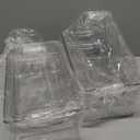 Heyuzb 8 PACK Freezer Organizer Bins Clear Stackable Storage Bins with Side Handles for Fridge Organization and Storage Home Organization Must Haves