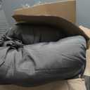 EverPine Outdoor Swing Cushion Replacement Patio Bench Cushion Waterproof Thick Seat Pad for Porch Swing Daybed Garden Sofa Furniture (Dark Gray)