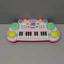 Cozybuy Toddler Piano Toy Keyboard, 24 Keys Toy Piano for Baby, Multifunctional Baby Pianos Girl Toys Kids Keyboard for Toddlers, Birthday Christmas for Boys Girls Gifts