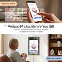 NexFoto 24" Digital Picture Frame, Touchscreen, Dual-Band Wi‑Fi, 64GB