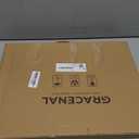 Acrylic Cutting Board with Counter Lip, 17.5x13.5 Inch Clear Cutting Boards for Kitchen Counter, Large Cutting Board Non Slip for Countertop Protector, Apartment Essentials Kitchen Decor Gifts