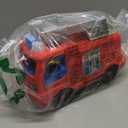 Fisher-Price Little People Toddler Toy Fire Truck Musical Push-Along Vehicle with 2 Figures for Pretend Play Ages 1+ Years