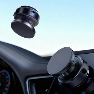 Auto Suction Cup Phone Mount, Quick-Release Vacuum Magnetic Car Phone Holder for Smooth Surface/Gym/Mirror, 360 Adjustable for Magsafe iPhone 17 16 Air Pro Max 15 (Black)