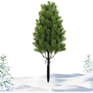 Topiary Trees Artificial Outdoor | Realistic UV-Resistant Topiary | Fake Tree Pine Needle Shrubs - for Indoor Living Room Garden Yard Porch Patio Pathway Lawn Driveway Farmhouse Holiday