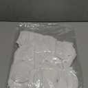 Bulinlulu Diabetic Socks for Women&Men-6 Pairs Bamboo Viscose Non Binding Diabetic Ankle Low Cut Sock Size 6-9 9-11 (Large, White)