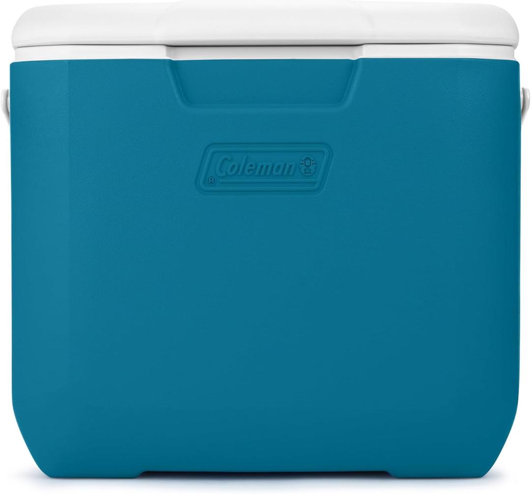 Coleman Chiller 30qt Insulated Portable Cooler with Ice Retention & Large Carry Handle, Made in USA
