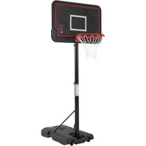 Skytime Basketball Hoop,Height Adjustable Basketball Goal System with 44 inch Backboard,Portable Pool Basketball Hoop Outdoor/Indoor for Children/Adults