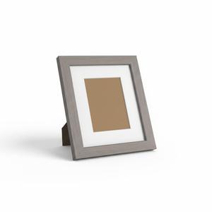 Egofine 10'x12' Picture Frame Made of Solid Wood with Plexiglass, Display Pictures 5x7/6x8 with Mat or 9x12 Without Mat for Tabletop and Wall Mounting, Oak Grey