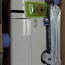 Stoigeld Sewing Machine for Beginners with 20 Pcs Fabric and 32 Pcs Sewing Threads Kit,Portable Sewing Machine with 12 Built-in Stitches,2 Speed(High-Low Speeds) - White Blue