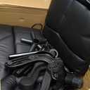 Executive Office Chair Big and Tall 450lbs Heavy Duty Office Chair with Adjustable Lumbar Support High Back Ergonomic Home Computer Leather Chair with Padded Flip-up Arms for Heavy People,Black