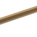 Amerock | Cabinet Pull | Champagne Bronze | 5-1/16 inch (128 mm) Center-to-Center | Caliber | 1 Pack | Drawer Pull | Cabinet Handle | Cabinet Hardware