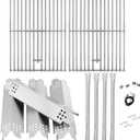 Replacement Parts for Nexgrill 4 Burner 720-0925P 720-0925 720-0925PG, Grill Grates Heat Shield and Burner Kit for Nexgrill Replacement Parts 4 Burner 720-0925P