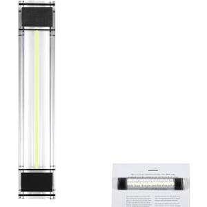 1 Pc Mahjong Line Finder Magnified Line Reader 6 Inch Acrylic Magnifier with Guiding Lines Reading Aid for Small Prints Mahjong Rules Bible Cross Stitch Accessories