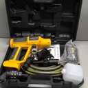 Cordless Pressure Washer with Faucet & Garden Hose Connector, 5.0Ah Battery, 2000PSI MAX Portable Pressure Washer with Brushless Motor, 4 Speed Adjustment LCD Touch Screen, 6-in-1 Nozzle (Yellow/Dark Gray)