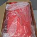 Roshtia 6 Pcs 3 Quart Cleaning Bucket Small Sanitizing Square Bucket Detergent Pail for Home Commercial Restaurant Kitchen Office School (Red)