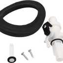 13168 RV Toilet Water Valve Kit Replacement for Aqua Magic IV Toilets High and Low Models