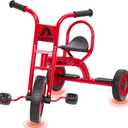 Preschool Kids Tricycles for 5-7 Year olds, Durable Pedal Trike for Boy Girl, Sturdy Metal Frame, Solid Rubber Tires, Ideal Daycare Kindergarten Joyride & Elementary Outdoor Playground Equipment, Medium to Large