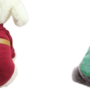 Small Dog Sweater Warm Winter Puppy Pet Coat Soft Sweater Clothes for Small Dogs Outfit S