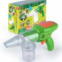 PLAY Bug Vacuum for Kids,Bug Catcher kit for Kids,Eco-Friendly Bug Suction Toy Vacuum with Magnifying Glass Viewing Chamber, for Boys Age 4+ (Green)
