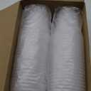 100 Pcs Clear Frosted Plastic Cups Bulk Blank Plastic Drinking Frosted Cups Disposable Party Tumblers for Wedding Painting Stadium Events Marketing (12 oz)