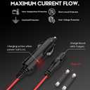 56W 14V 4A DC Car Charger, Vehicle Power Adapter Charging Cord Compatible with NOCO Genius Boost/Genius Series UltraSafe Lithium Jump Starters (GB70, GB150, GB250+, GB251+, GB500, GB500+) & XGC4(6FT)