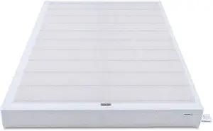 Amazon Basics Smart Box Spring Bed Base, 5-Inch Height Mattress Foundation, Tool-Free Easy Assembly, Metal Support, Full, 74" x 53"