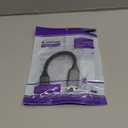 VCELINK 8K Short HDMI Extender Cable 0.6 FT Male to Female, HDMI Extension Cable Support 8K@60Hz, 4K@120Hz/144Hz, HDCP 2.2/2.3, Compatible with Roku TV Stick, HDTV, Game Console, Laptop, 1 Pack