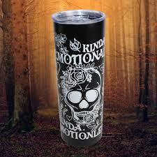 Kinda Emotional Kinda Emotionless Day Of The Dead Stainless 20oz. Tumbler