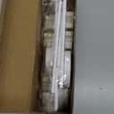 6 Pcs Winter Snowflake Table Decorations Winter Snowflake Standing Block Sign Wooden Snowflakes Table Centerpiece White Snow Wonderland Decoration for Tabletop Shelf Mantel Home Decor (Glitter Shamrock)